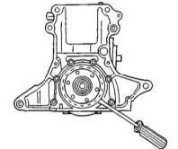 Замена сальника коленчатого вала