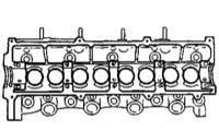 Головка блока цилиндров дизель